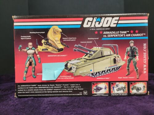 G.I. Joe - Armadillo Tank vs Serpentor's Air Chariot Figur Set (werkseitig versiegelt) - Bild 4 von 7