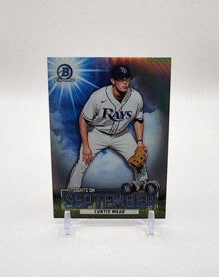 2023 Topps Bowman Chrome Curtis Mead No. SOS-20 Sight On September Refractor