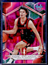 2023-24 Bowman Best U Andrej Stojakovic Pink Lava Refractor #78/100