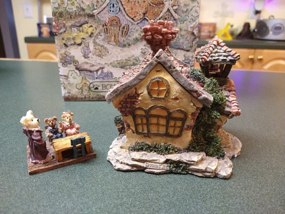 Boyds Bearly Built Villages - The Boyds Bearly A School - Boyds Town #19004 Foto 2 de 4