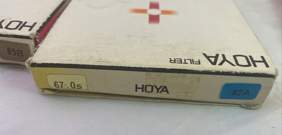 3 Hoya 67mm filters Made In Japan Yellow And Blue Filters - Image 4 of 4