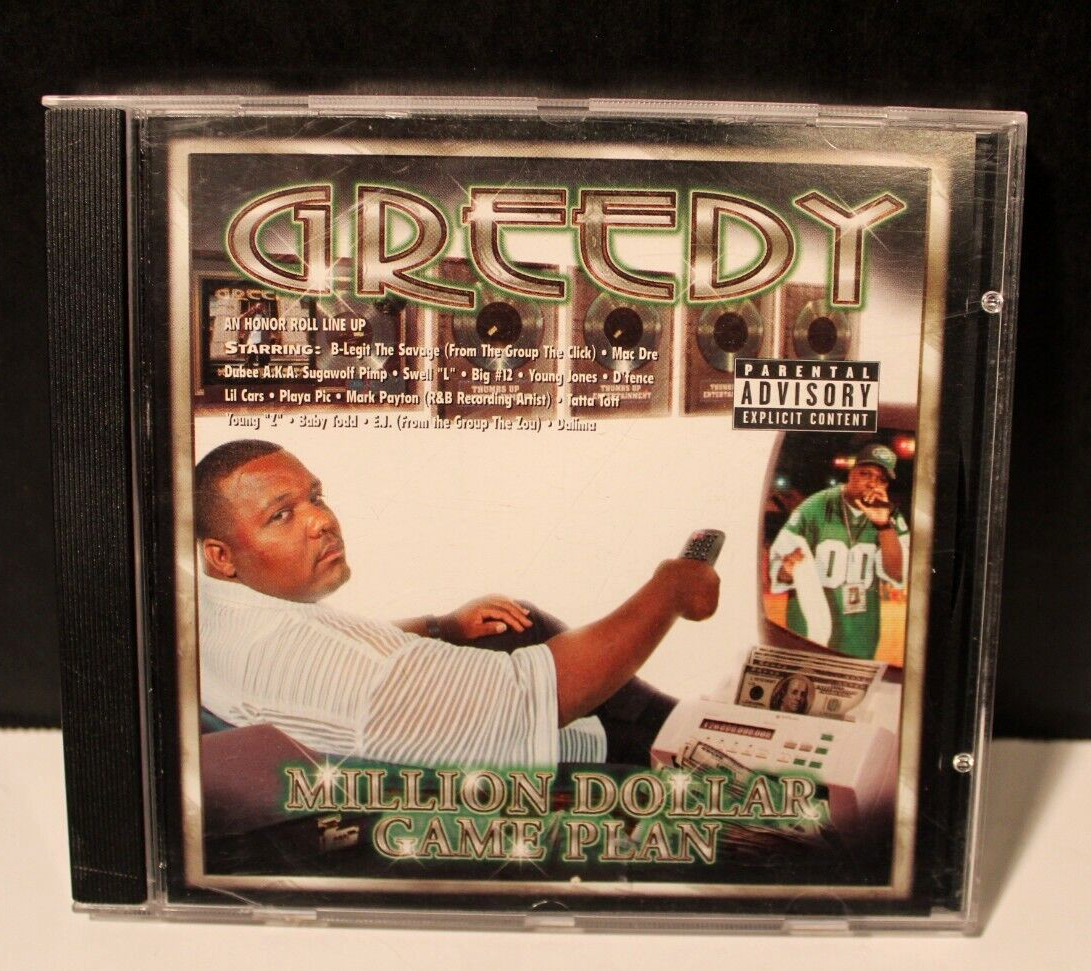 洋楽 GREEDY/MILLION DOLLAR GAME PLAN Greedy — Million Dollar Game Plan 699791200029| eBay