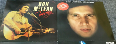 Don McLean [3 LP Vinyl] American Pie + Tapestry + Chain Lightning