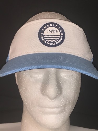 White Strapback Hat Visor Fisherman | eBay