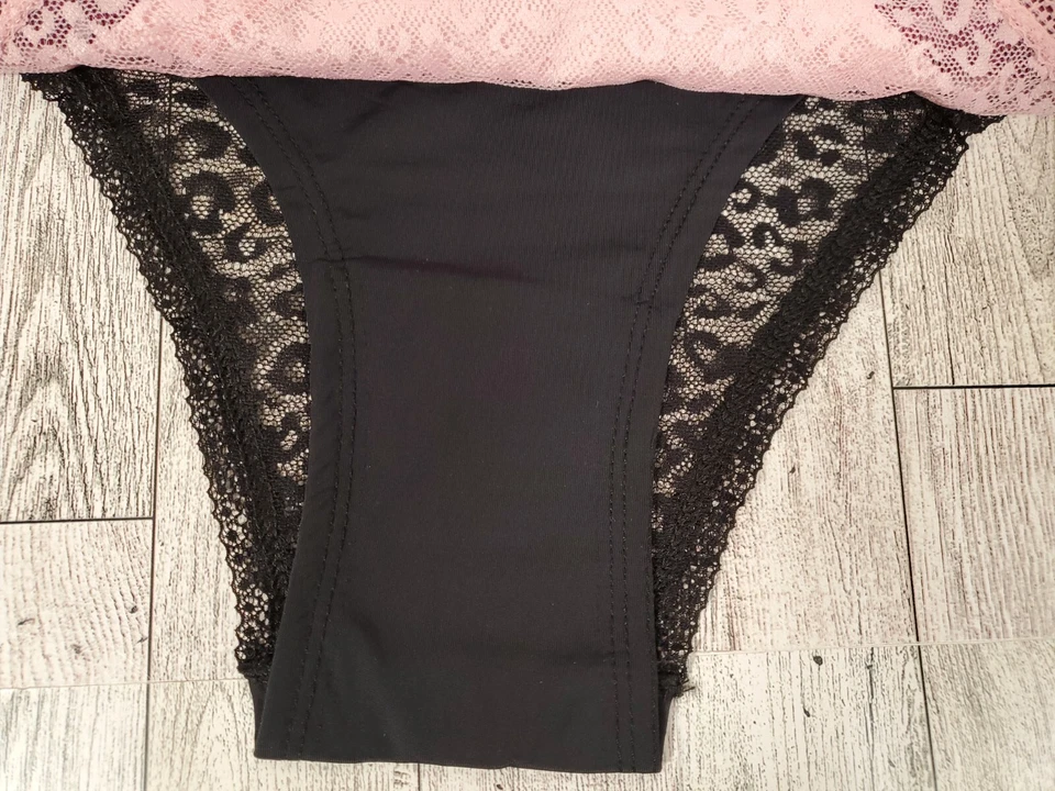 Joe Boxer 1X y 2X Tanga Bragas 3pk Ropa Interior con Encaje Sé Genial Sé Amable Sé Valiente Foto 4 de 4