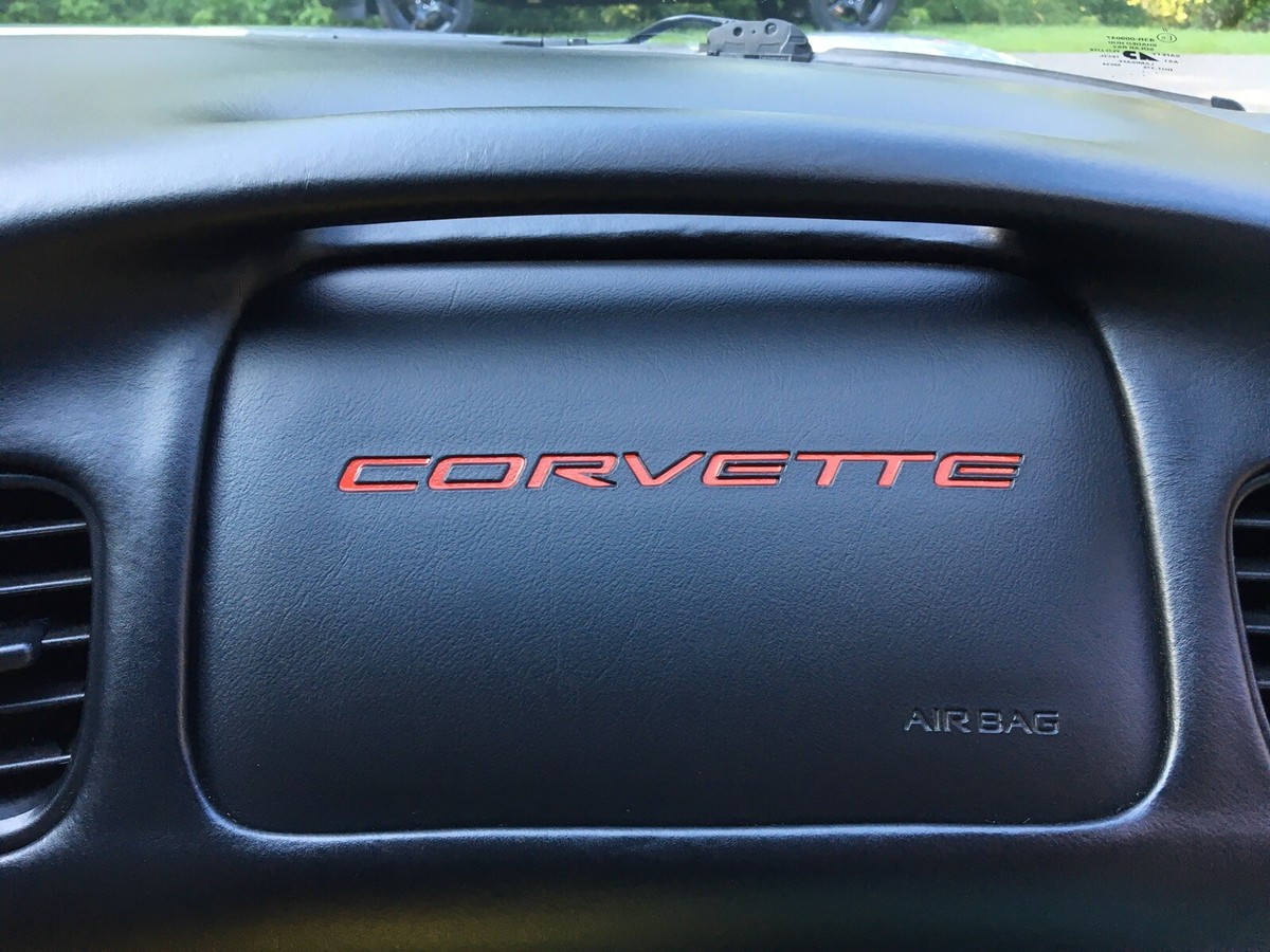 CHROME C5 Corvette Dash Plastic Lettering 1997 - 2004 Base & Z06 NOT VINYL - Foto 14