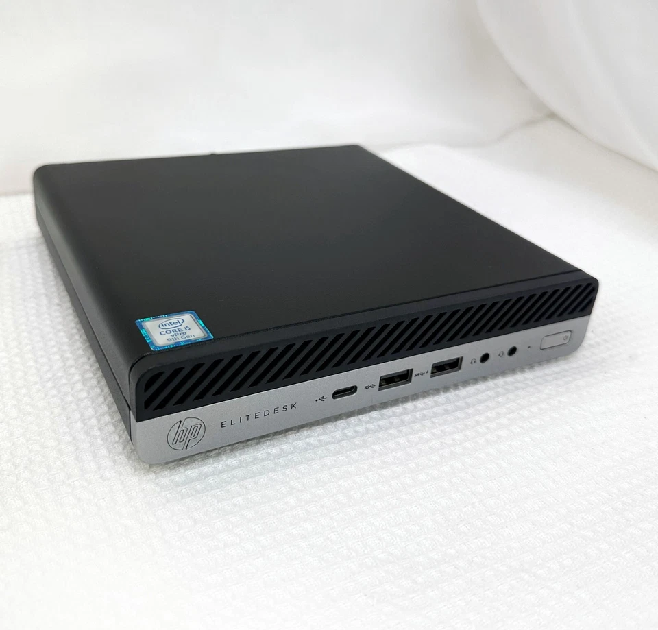 HP EliteDesk 800 G5 Mini, i5-9500T, 32GB, NUEVO 1TB NVMe SSD, Wi-Fi + BT, WIN 11 P Foto 2 de 4