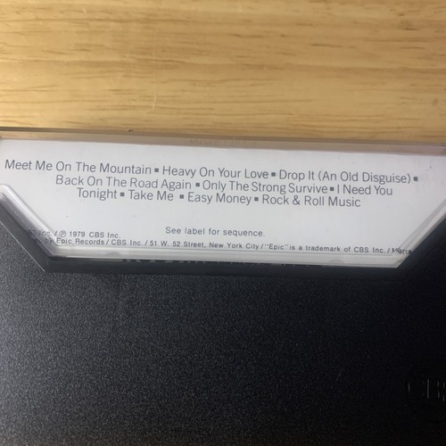 REO Speedwagon - Nine Lives (Audio Cassette) Epic Records 1979 CBS - B13 - Picture 3 of 6