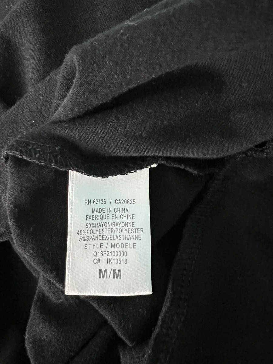 Guess studded black blouse one shoulder juniors size M | eBay