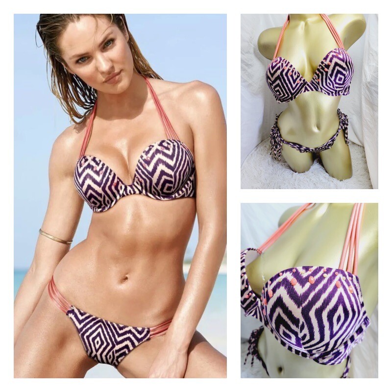 VICTORIAS SECRET 36B ADD 2 SIZES BOMBSHELL,PUSHUP SB09 BIKINI  SETS