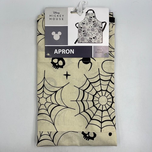 Disney Home Apron Mickey Mouse Halloween 100% Cotton 70 cm x 90 cm New - Picture 3 of 7