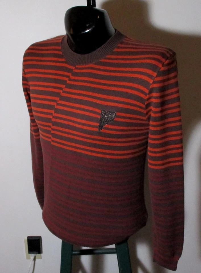 RIPCURL Rust Brown Long Sleeve Crewneck Sweater Men's Size S - Image 4 of 4