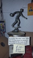 frankie valli 4 seasons jersey boys super rare bowl trophy from 4 seasons bowl