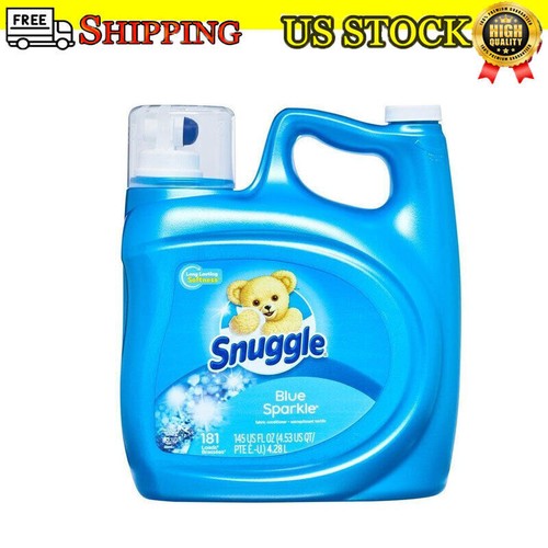 Blue Sparkle Liquid Fabric Softener 145oz LongLasting Freshness
