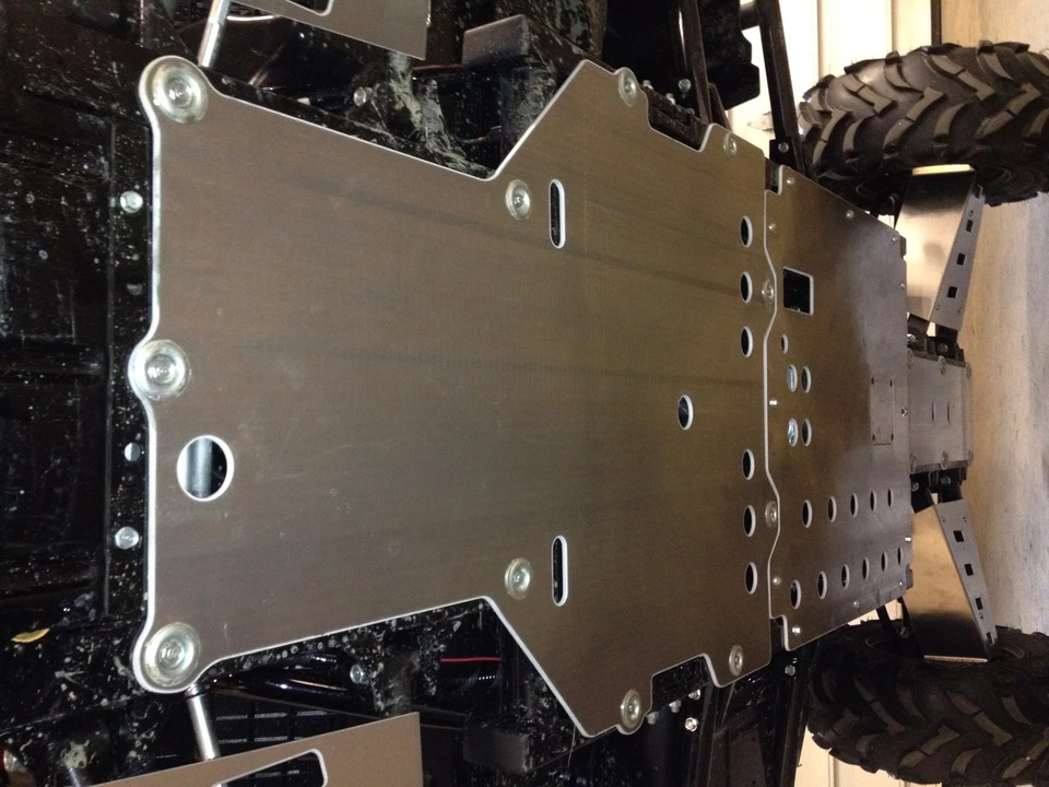 2013-2020 HONDA PIONEER 700 3/16" ALUMINUM SKID PLATE USA MADE Foto 2 de 4
