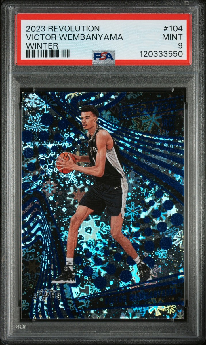 2023 PANINI REVOLUTION WINTER #104 VICTOR WEMBANYAMA PSA 9 | eBay