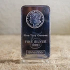 5 oz Silver Bar bullion bar .999 Fine