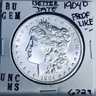 1904 O BU GEM MORGAN SILVER DOLLAR UNC MS+++ U.S. MINT RARE COIN 6729