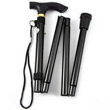 Folding Lightweight Walking Cane Adjustable Aluminum