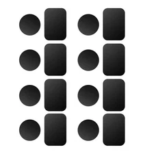 8 Pack Metal Plates Sticker Replace For Magnetic Car Mount Magnet Phone Holder B