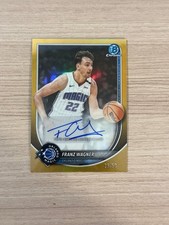 Franz Wagner 2025-26 Bowman Chrome 29/50 BCA-FW True Gold Autograph Magic