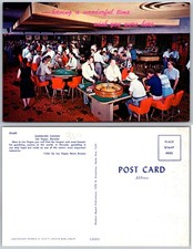 Las Vegas Gambling Casino Postcard