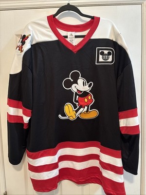 2025 Walt Disney World Parks MICKEY Mouse 28 Ice HOCKEY JERSEY