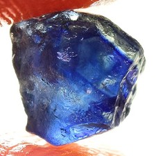 BEAUTIFUL 2.00 ct UNHEATED BLUE SAPPHIRE ROUGH NATURAL100% NR!