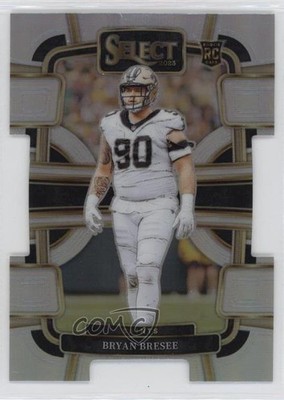 2023 Panini Select Concourse Silver Prizm Die-Cut Bryan Bresee Rookie RC 0jm6