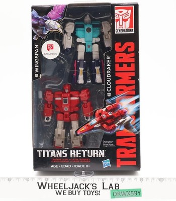 Wingspan & Cloudraker Transformers Titans Return 2016 Hasbro Figure NEW SEALED
