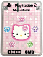 Hello Kitty Hori Magic Gate PS2 Memory Card 8MB