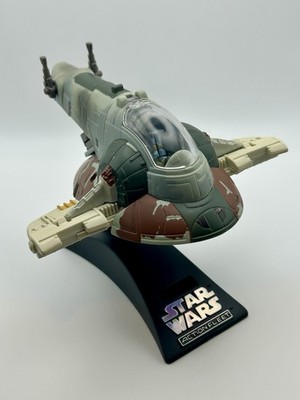 Star Wars Micro Machines Action Fleet Slave 1 Boba Fett w/Stand 1996 Complete