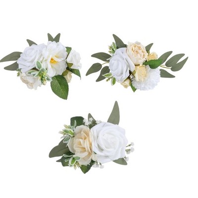 Handcrafts Artificial Flower Cake Toppers Decorative Flowers for Wedding Buffet