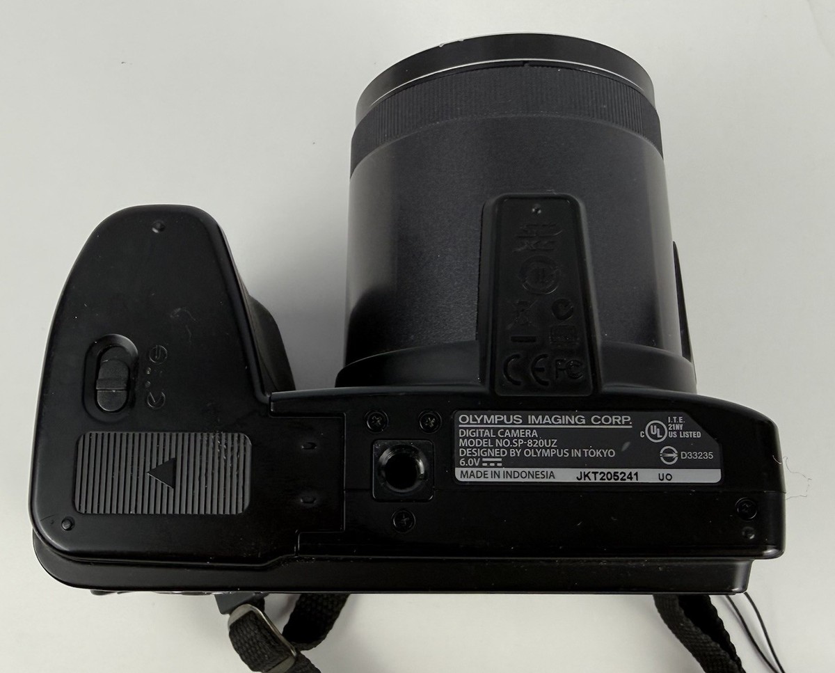 Olympus Stylus SP-820UZ 14.0MP Digital Camera - Black | eBay