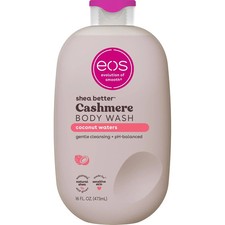 eos Cashmere Body Wash Coconut Waters Shea Butter Creamy Gel 16 fl oz
