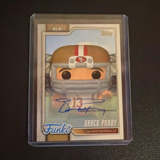 Brock Purdy Funko Pop Auto 2026 Topps Football Funko-2 SSP Case Hit 49ers