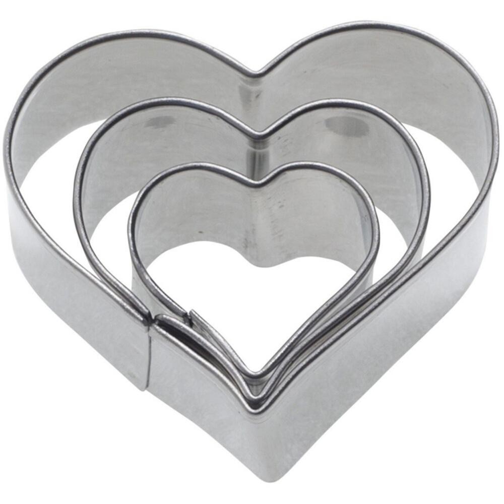 WESTMARK 3 Terrassen-Ausstecher Herz 2 см 3 см 4 см из Эдельшталя 4790₽