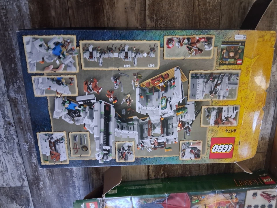 Lote de cajas Lego Señor de los Anillos (Helm's Deep, The Lonely Mountain, Bag End) Foto 3 de 4