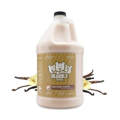 Bubble Bros. Brightening Dog Shampoo, Gallon - Natural, Deep Cleaning pH Balance