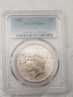 1923 Peace Dollar MS64 PCGS Certified