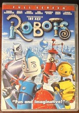 20th Century Fox Animation Robots Full Screen DVD Ewan McGregor Halle Berry