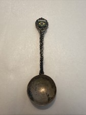 Vintage Silver Brazil Souvenir Spoon 883 Sliver Stamp