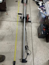 Big Jon Dual Reel Trolling Mast - 6 feet, 2 piece, with mounting base