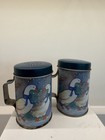 Winter Geese Vintage Salt & Pepper Metal Shaker Set-1990’s — photo 3