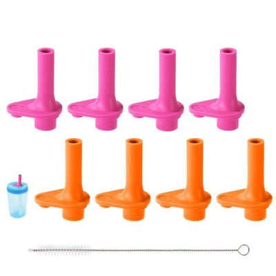 8pcs Bite Valve for Zak Designs Kelso 15oz, BPA-Silicone Mouthpiece with Clea...