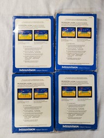 NBA Basketball Intellivision Complete In Box CIB Tested 