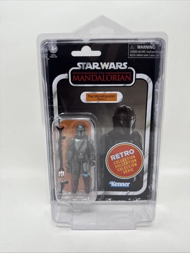 Kenner Star Wars Retro Collection The Mandalorian (Beskar) w/ Protective Case