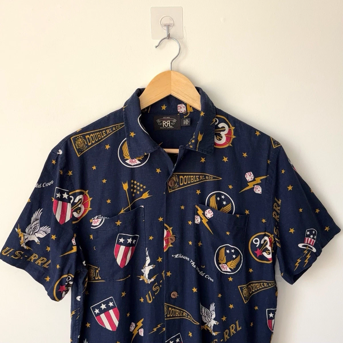 RRL Short Sleeve Casual Button-Down Shirts for Men for sale | eBay