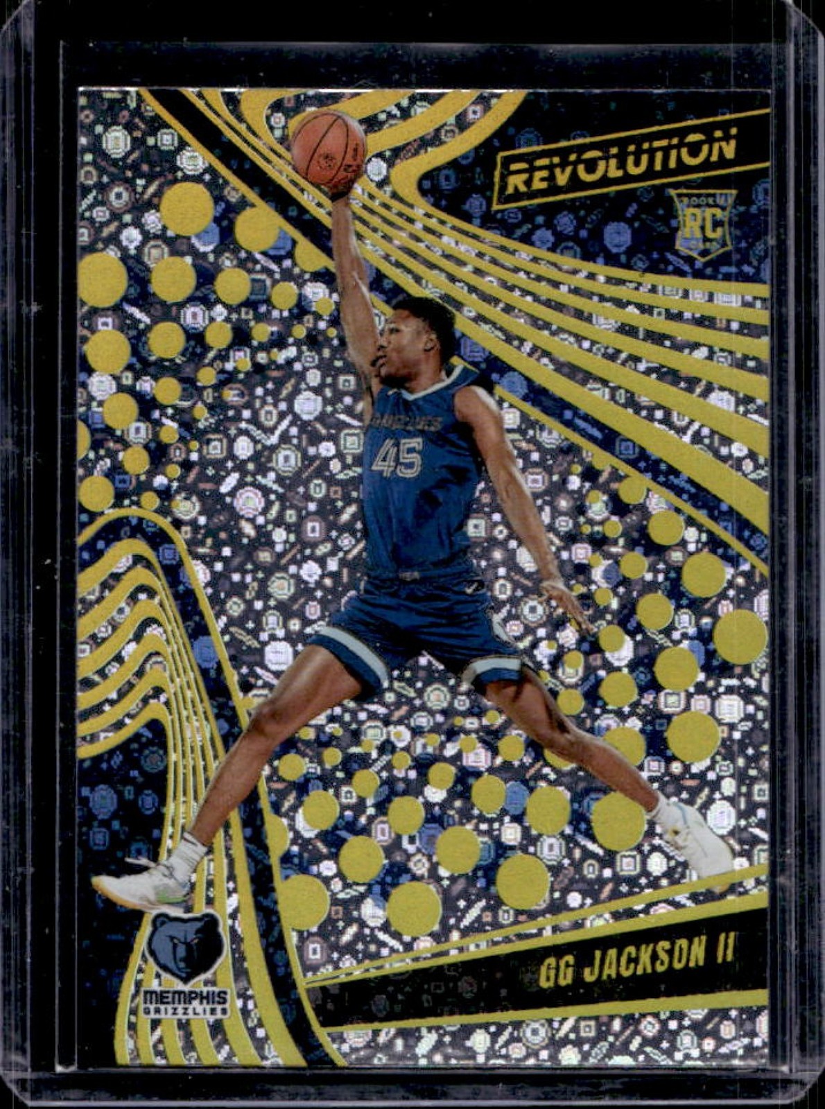 2023-24 Panini Revolution GG Jackson II RC Blizzard Rookie #142 Grizzlies