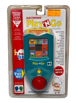 Vintage 1990s Play N Go Travel Computer Educational Preschool Toy New Sealed